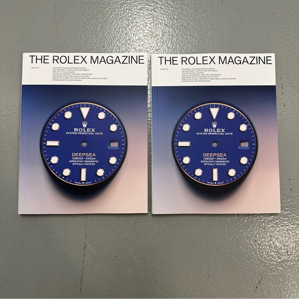 Set of 2 - The Rolex Magazine, Issue 12 - Brand New